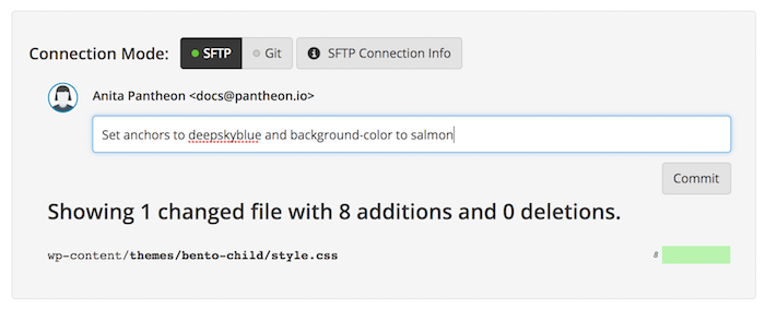 Commit child-bento theme